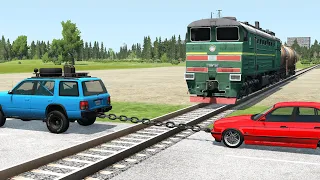 Cars vs Rails #8 – BeamNG.Drive