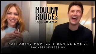 Katharine McPhee Foster x Daniel Emmet • Come what may (Moulin Rouge) | Backstage tour David Foster