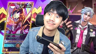 REVIEW SKIN NEOBEASTS FREDRINN KETEMU MUSUH YANG PUNYA FANNY 18000 MATCH ? - Mobile legends