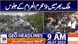 Geo News Headlines 9 AM | 28 July 2023