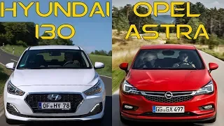 2019 Hyundai i30 vs 2018 Opel Astra