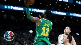 How Kyrie Irving becomes unguardable when his jersey is untucked | NBA Countdown