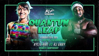 Kylie Rae versus AJ Gray (C) | BLP Midwest Championship