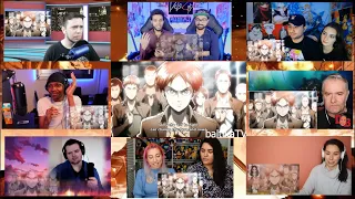 Attack on Titan Opening 1 Reaction Mashup