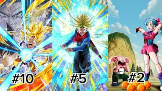 The Strongest Nukers In Dokkan Battle