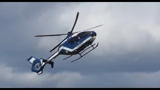 Display | Low pass | Steep climb ! | EC-135 | French Gendarmerie