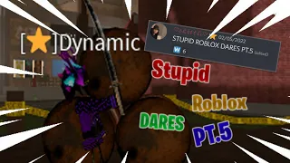 Stupid Roblox Dares (Da Hood pt. 5)