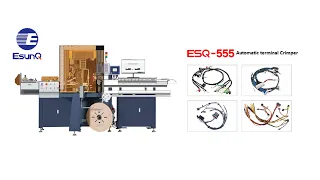 ESQ-555 Wire Harness Processing Automatic Wire Crimping Machine