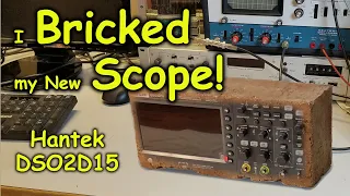 Bricked Hantek DSO2D15 Oscilloscope - Fix or Return?