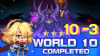 Guardian Tales World 10-3 ⭐⭐⭐ Unrecorded World Invaders Fortress 守望傳說 - 普通10-3 第十章未踏之地 가디언 테일즈