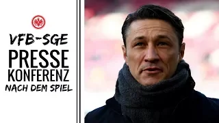 Pressekonferenz nach VfB-SGE | Eintracht Frankfurt