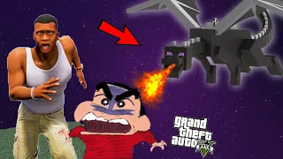 SHINCHAN vs ENDER DRAGON in GTA 5 | THUGBOI MAX