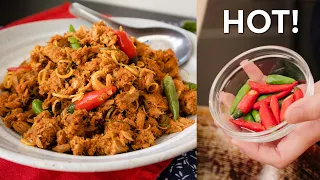 HOT THAI TUNA! - Red Curry Stir Fried Tuna Recipe
