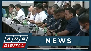 Police officials cited in contempt, detained by House over 'irregularities' in Parañaque raid | ANC