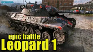 Очень шустрый Leopard 1 почти 12к урона ✅ World of Tanks лучший бой СТ-10