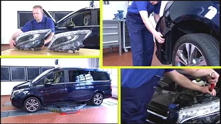 The Ultimate Guide to Headlight Removal & Installation on Mercedes-Benz Vito