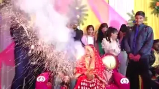 Fireworks se shadi mai lagi aag hua hadsa | Live accident in marriage caught on camera cctv footage