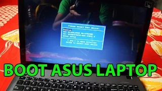 How to Boot Asus F550 Laptop From Bootable USB Drive to Install Windows 7/8/10