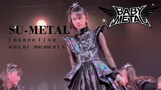 Su-metal destroying fancams. Insane live vocal moments // BABYMETAL ベビーメタル