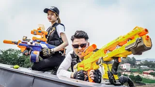 LTT Nerf War : SEAL X Warriors Nerf Guns Solo Fight Dr Ken Crazy Criminals Fierce Opposition