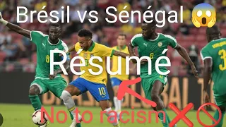 résumé : brésil vs Sénégal ( un match fou )