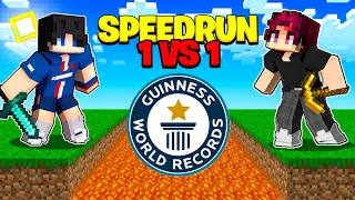 GARA DI SPEEDRUN NELLO STESSO MONDO - MINECRAFT ITA