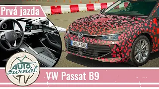 Prvá jazda: Nový Volkswagen Passat B9 (2024) z Bratislavy + odhalený interiér