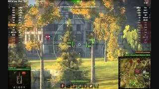 WorldOfTanks ИСУ-152 БЛ-10 (сплошное кустостояние = дамаг)