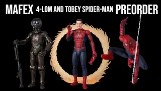 Ep508 MAFEX 4-LOM and Friendly Neighborhood Spider-Man PRE-ORDERS!