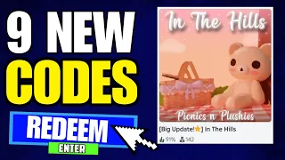 ROBLOX IN THE HILLS CODES 2024!! | BE QUICKLY | BIG UPDATE