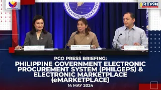 PCO Press Briefing with DBM & PS-DBM 05/14/2024