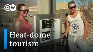 Tourists flock to Death Valley to feel hottest heat ever recorded | DW News