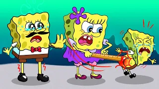 [Animation] Best 5 Baby Spongebob Sad Story Compilation || Spongebob Squarepants Animation