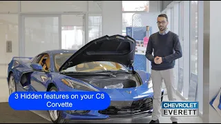 Thee Hidden features on your C8 corvette