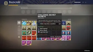 Bounty "Challenge: Secret Secrets" - How To Complete (Week 1) [Destiny 2 Forsaken]