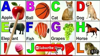 ABC Flashcards for Toddlers | Babies First Words & ABCD Alphabets for Kids by RV AppStudios#Balvidha