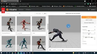 Merging Mixamo Animations For CopperCube 6