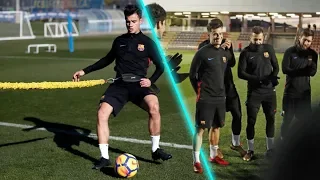 Philippe Coutinho 2018 ● Training with F.C. Barcelona | Train Hard Win Easy