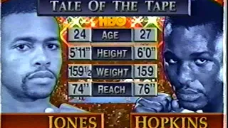 Roy Jones Jr vs Bernard Hopkins