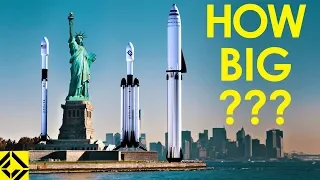 VFX Artist Reveals How Big SpaceX Rockets Really Are!