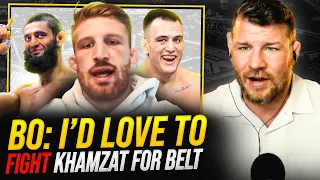 BISPING interviews BO NICKAL: Would LOVE to Fight KHAMZAT, UFC 300 vs Brundage, Dricus VERY Beatable