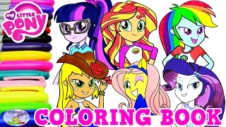 My Little Pony Coloring Book Compilation EG Mane 6 Episode MLP Surprise Egg and Toy Collector SETC