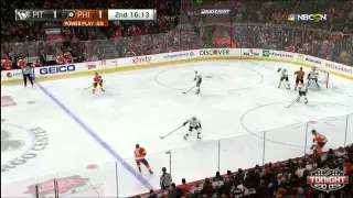 Game 48. Philadelphia Flyers vs Pittsburgh Penguins (20 january 2015)