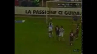 Juventus - Milan 3-0 (25.02.2001) 3a Ritorno Serie A.