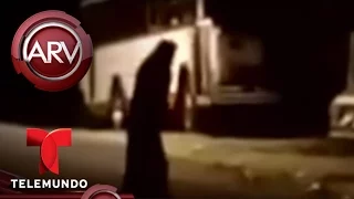 Graban al supuesto fantasma de una mujer en El Salvador | Al Rojo Vivo | Telemundo