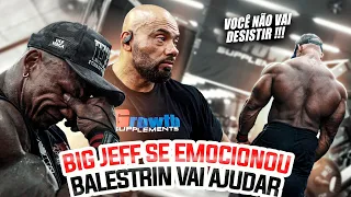 BIG JEFF SE EMOCIONOU NO TREINO COM BALESTRIN - 47 ANOS DE MUITAS BATALHAS !!!