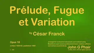 César Franck - Prélude, Fugue et Variation, Opus 18