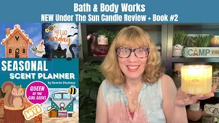 Bath & Body Works NEW Under The Sun Candle Review + Book #2!