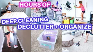 EXTREME CLEAN WITH ME + DECLUTTER | 6 HOUR DEEP CLEAN | DAYS OF SPEED CLEANING MOTIVATION | GARAGE