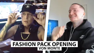 Justin reagiert auf Monte's Fashion Pack Opening.. | Reaktion